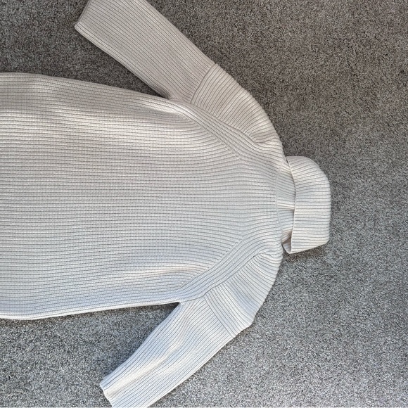 All Saints Jago Roll Neck Wool and Alpaca Blend Sweater. Quiet luxury. Minimal - Picture 6 of 14